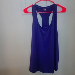 CALIA by Carrie Underwood Royal Purple XL Racer Back Tank EUC